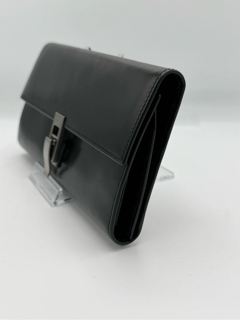 Gucci Smooth Leather Continental Wallet with G lock